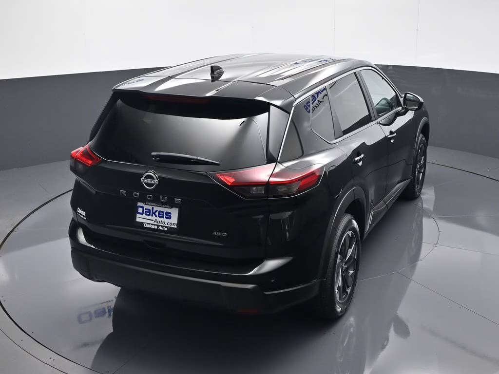 2025 Super Black Nissan Rogue SV AWD SUV