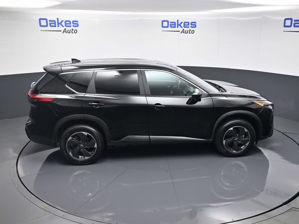 2025 Super Black Nissan Rogue SV AWD SUV