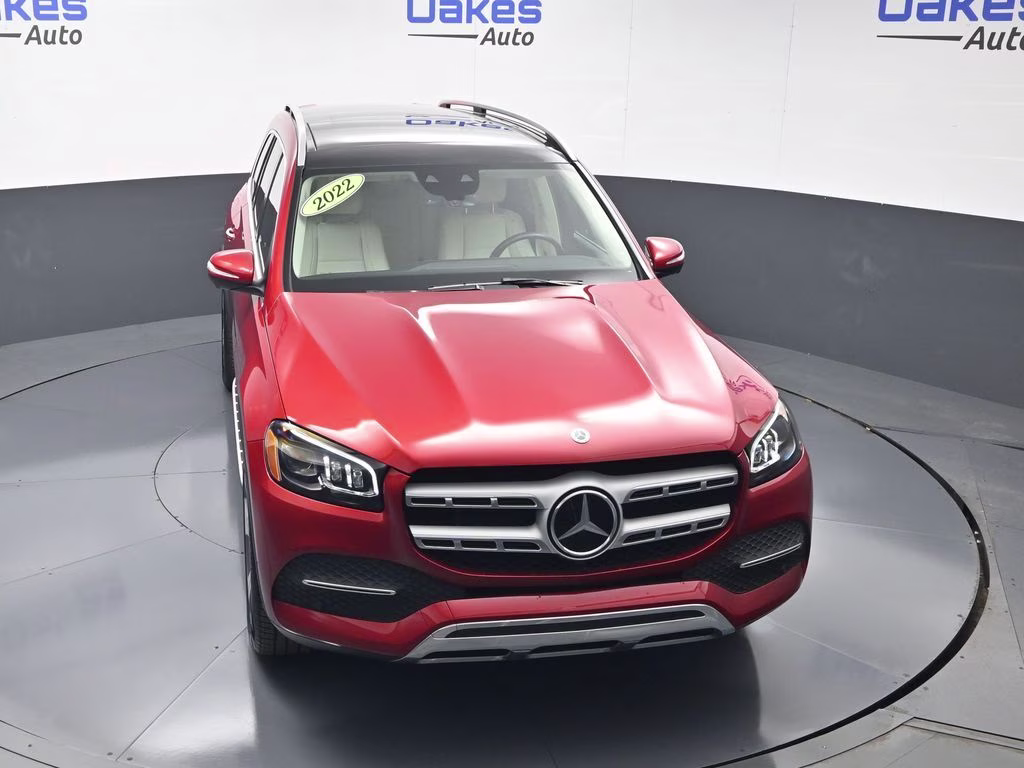 2022 MANUFAKTUR Cardinal Red Metallic Mercedes-Benz GLS GLS 450 AWD SUV