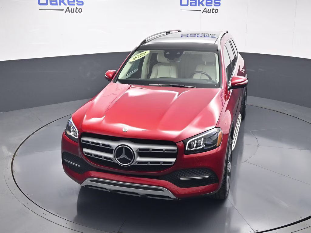 2022 MANUFAKTUR Cardinal Red Metallic Mercedes-Benz GLS GLS 450 AWD SUV