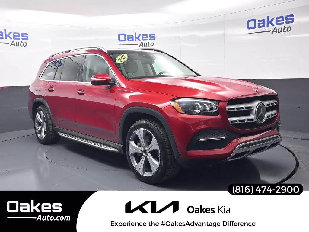 2022 MANUFAKTUR Cardinal Red Metallic Mercedes-Benz GLS GLS 450 AWD SUV