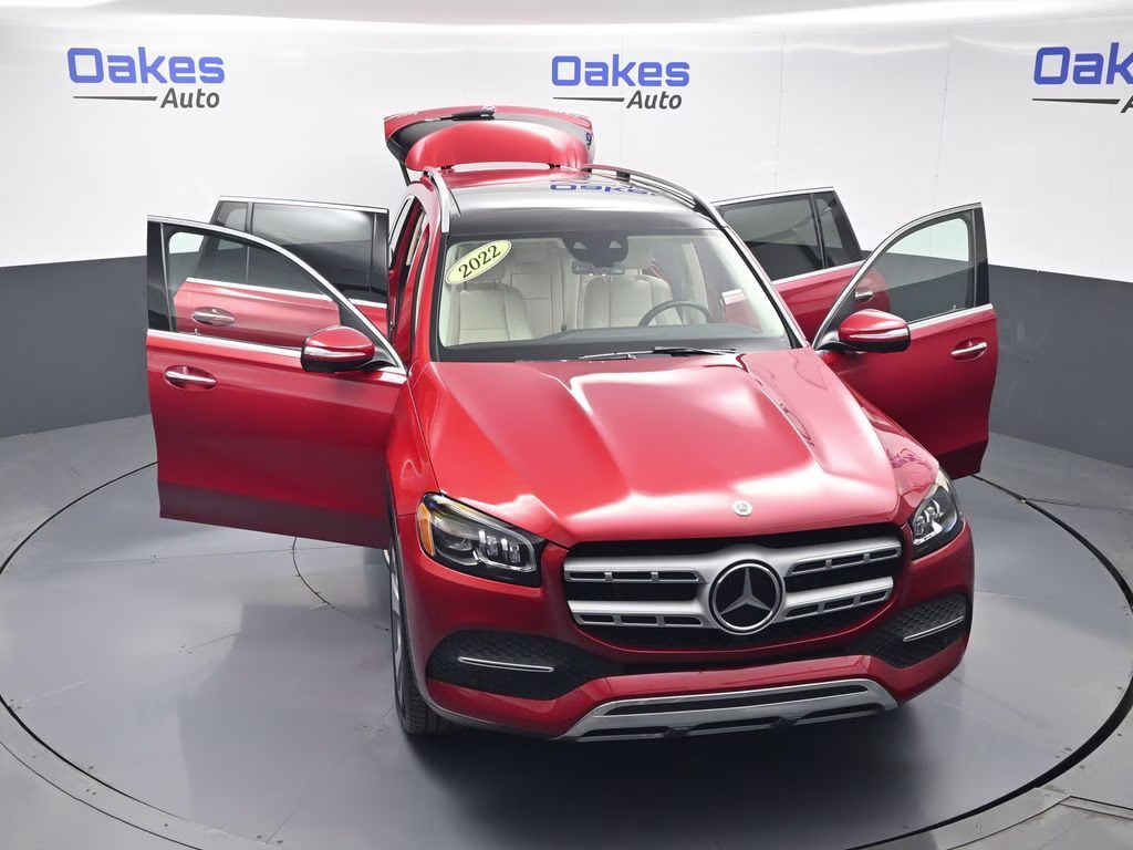 2022 MANUFAKTUR Cardinal Red Metallic Mercedes-Benz GLS GLS 450 AWD SUV