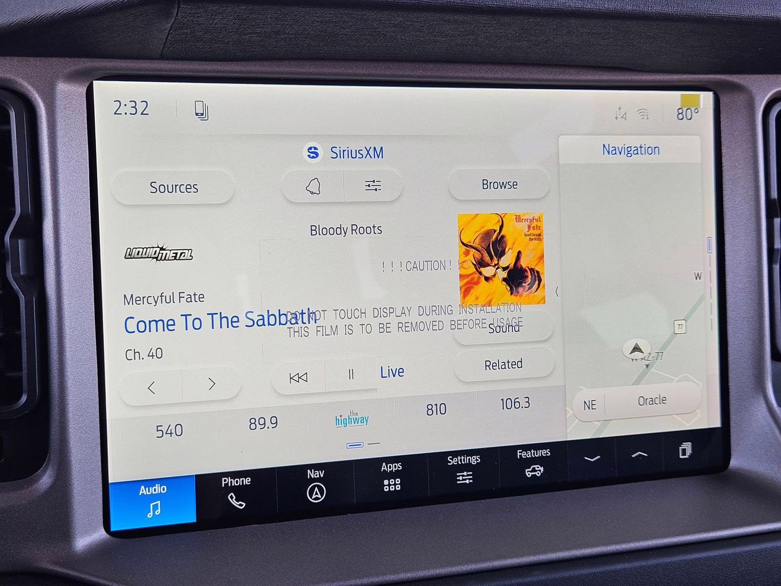 2026 Oxford White Ford Bronco Outer Banks 4X4 SUV