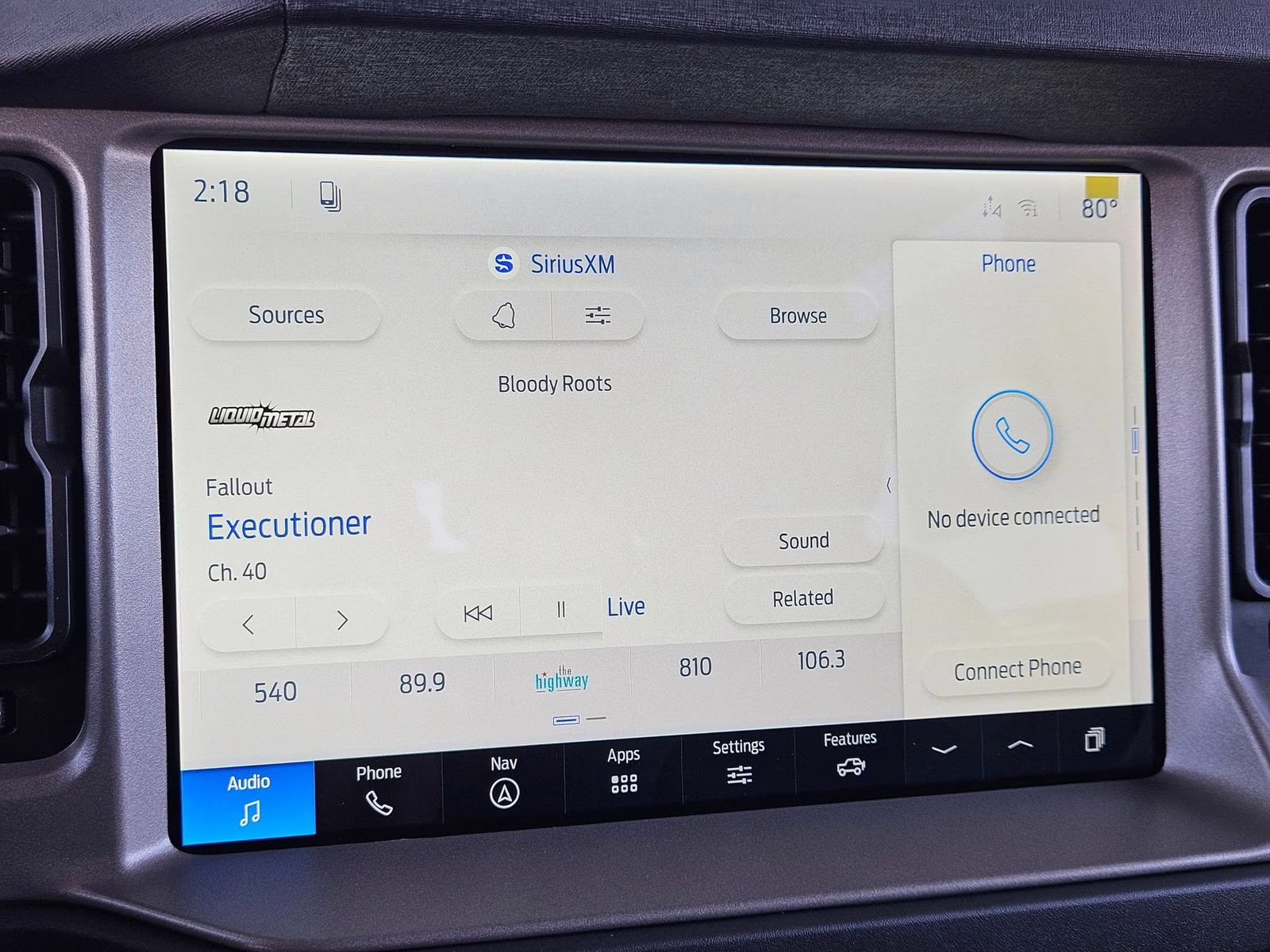 2026 Avalanche Ford Bronco Outer Banks 4X4 SUV