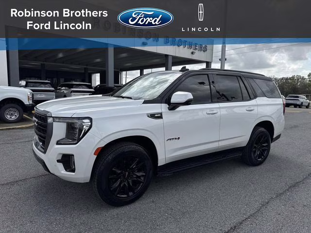 2024 White Frost GMC Yukon AT4 4X4 SUV