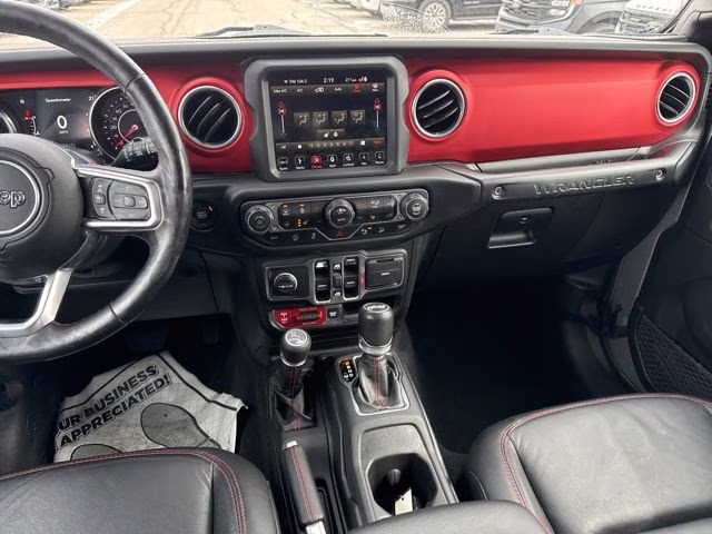 2019 Billet Silver Metallic Clearcoat Jeep Wrangler Unlimited Rubicon 4X4 SUV