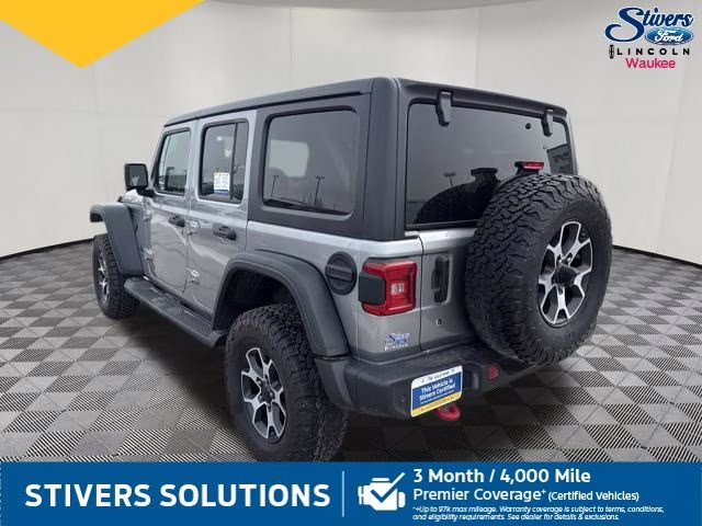 2019 Billet Silver Metallic Clearcoat Jeep Wrangler Unlimited Rubicon 4X4 SUV