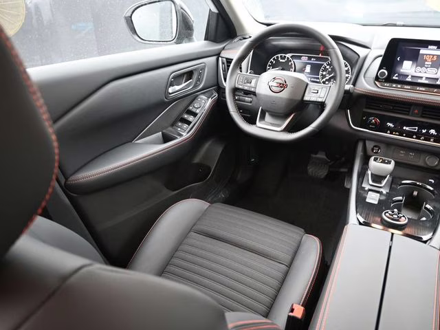 2026 Everest White Pearl Tricoat Nissan Rogue Rock Creek AWD SUV
