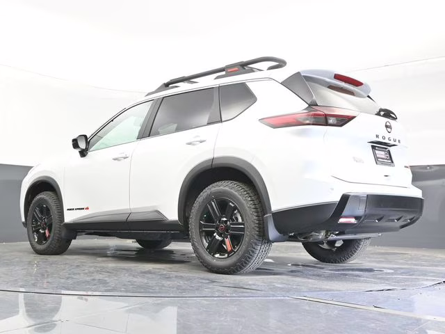 2026 Everest White Pearl Tricoat Nissan Rogue Rock Creek AWD SUV