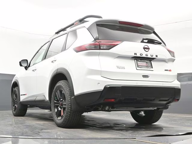 2026 Everest White Pearl Tricoat Nissan Rogue Rock Creek AWD SUV