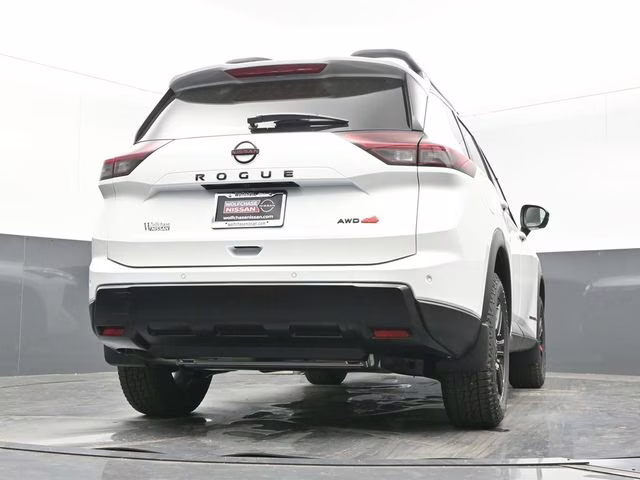 2026 Everest White Pearl Tricoat Nissan Rogue Rock Creek AWD SUV