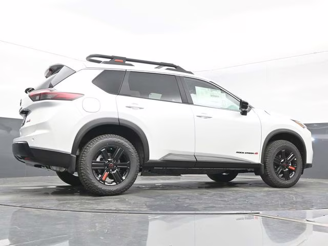 2026 Everest White Pearl Tricoat Nissan Rogue Rock Creek AWD SUV