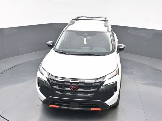 2026 Everest White Pearl Tricoat Nissan Rogue Rock Creek AWD SUV