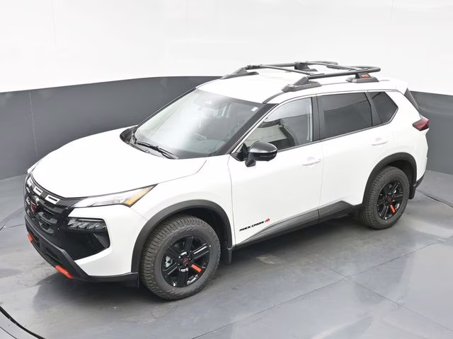2026 Everest White Pearl Tricoat Nissan Rogue Rock Creek AWD SUV