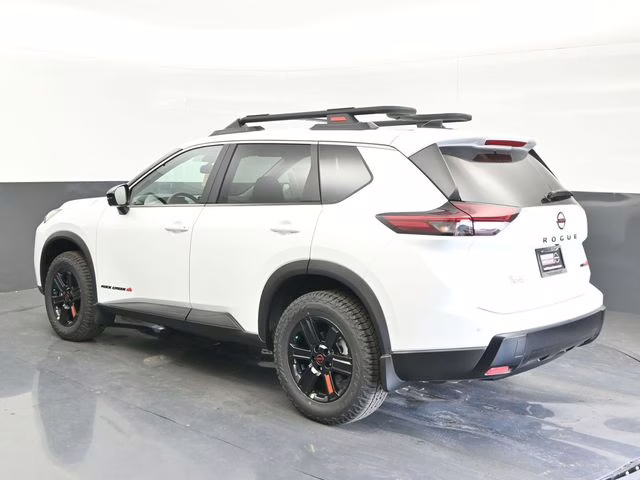 2026 Everest White Pearl Tricoat Nissan Rogue Rock Creek AWD SUV