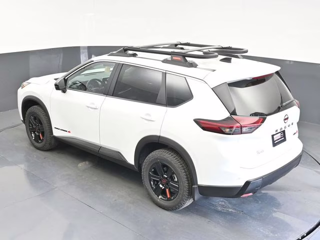 2026 Everest White Pearl Tricoat Nissan Rogue Rock Creek AWD SUV