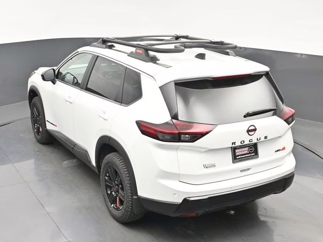 2026 Everest White Pearl Tricoat Nissan Rogue Rock Creek AWD SUV