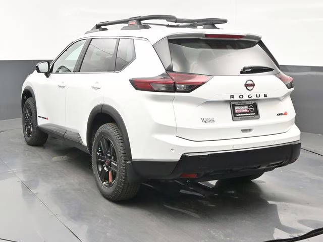2026 Everest White Pearl Tricoat Nissan Rogue Rock Creek AWD SUV