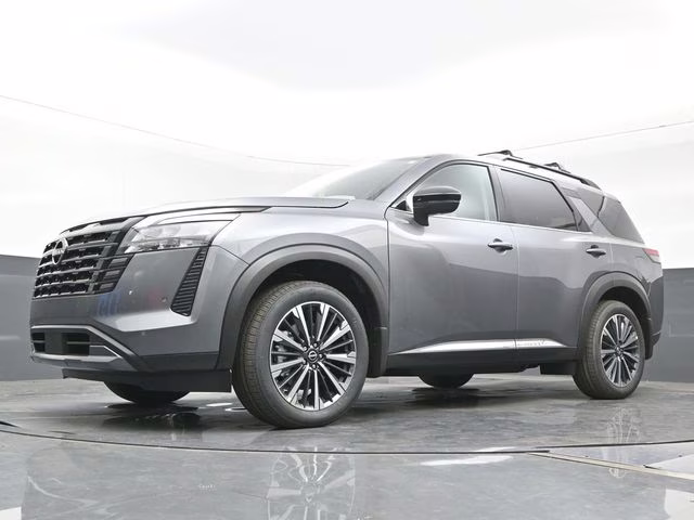 2026 Gun Metallic Nissan Pathfinder Platinum FWD SUV