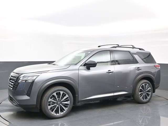 2026 Gun Metallic Nissan Pathfinder Platinum FWD SUV