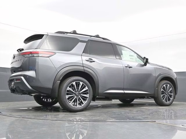 2026 Gun Metallic Nissan Pathfinder Platinum FWD SUV