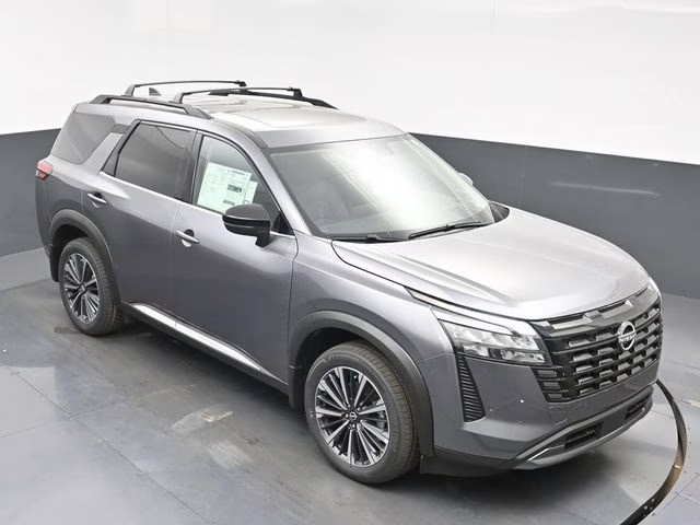 2026 Gun Metallic Nissan Pathfinder Platinum FWD SUV