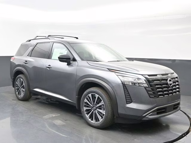 2026 Gun Metallic Nissan Pathfinder Platinum FWD SUV