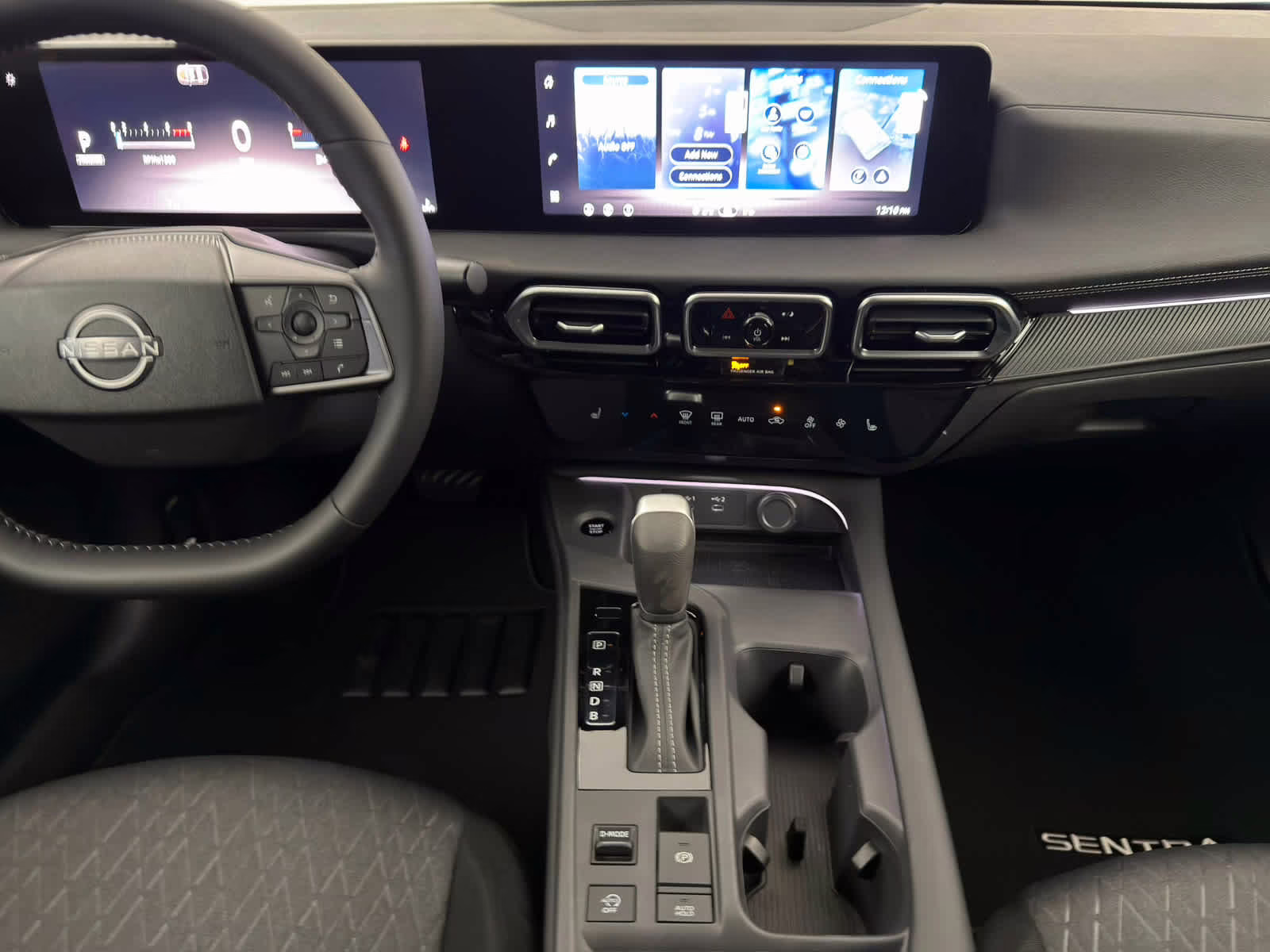 2026 Atlantic Gray Metallic Nissan Sentra SV FWD Sedan