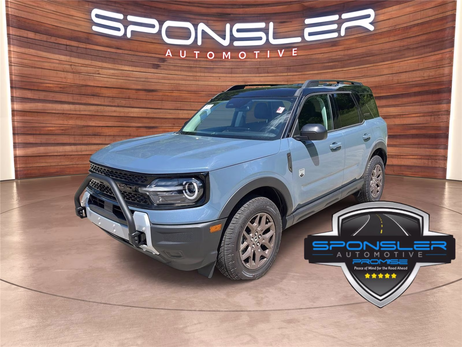 2026 Azure Gray Metallic Tri-Coat Ford Bronco Sport Big Bend 4X4 Crossover