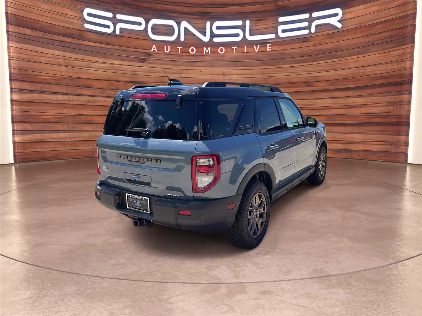 2026 Azure Gray Metallic Tri-Coat Ford Bronco Sport Big Bend 4X4 Crossover
