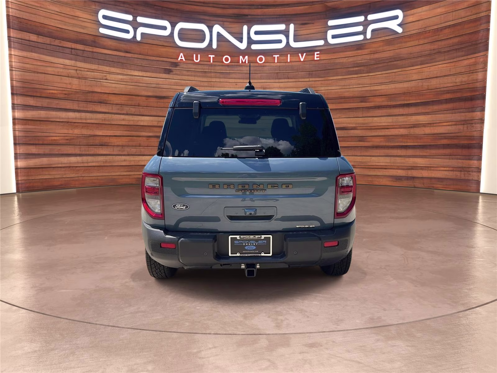 2026 Azure Gray Metallic Tri-Coat Ford Bronco Sport Big Bend 4X4 Crossover