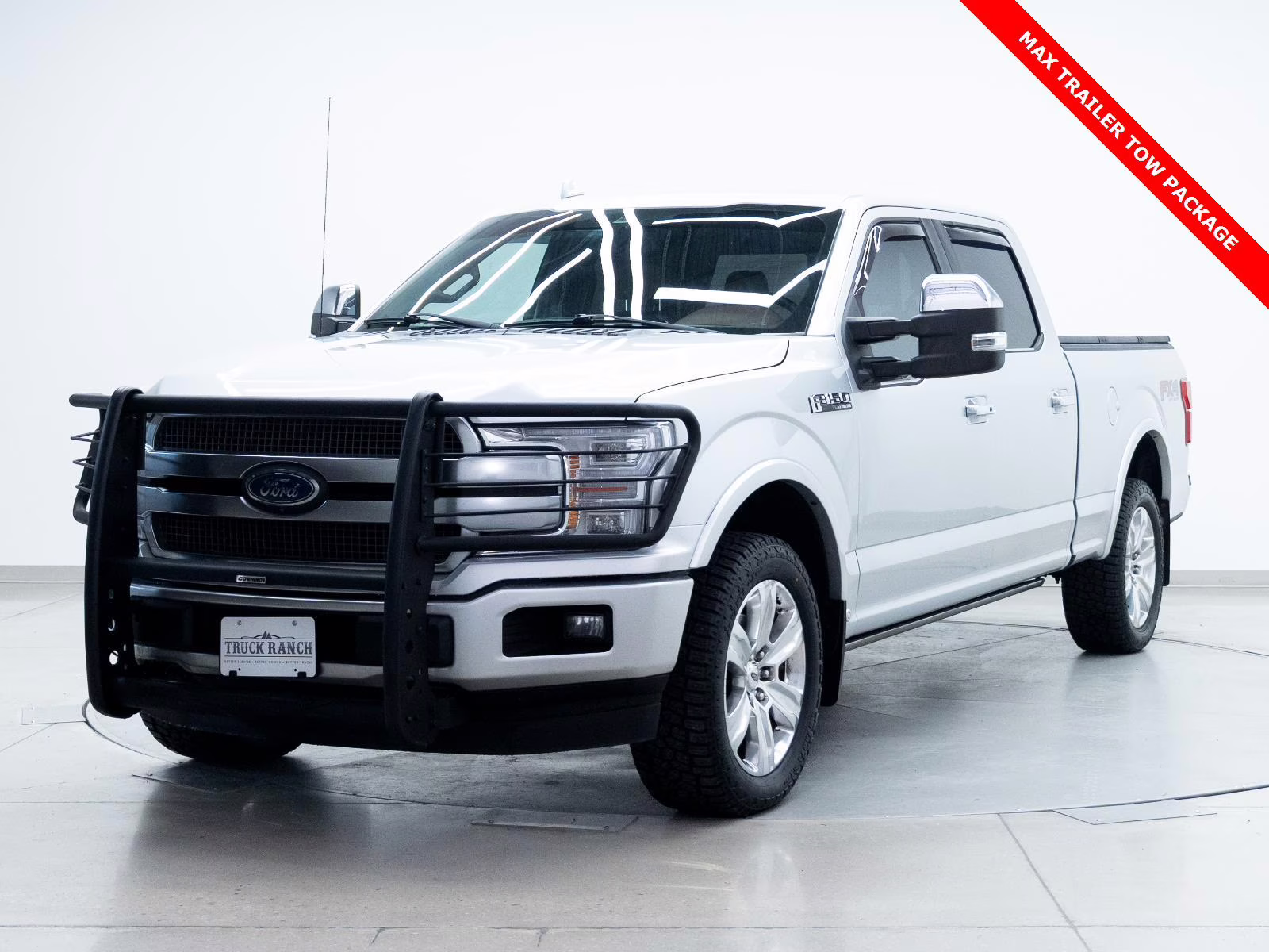 2018 Ingot Silver Ford F-150 Platinum 4X4 Truck