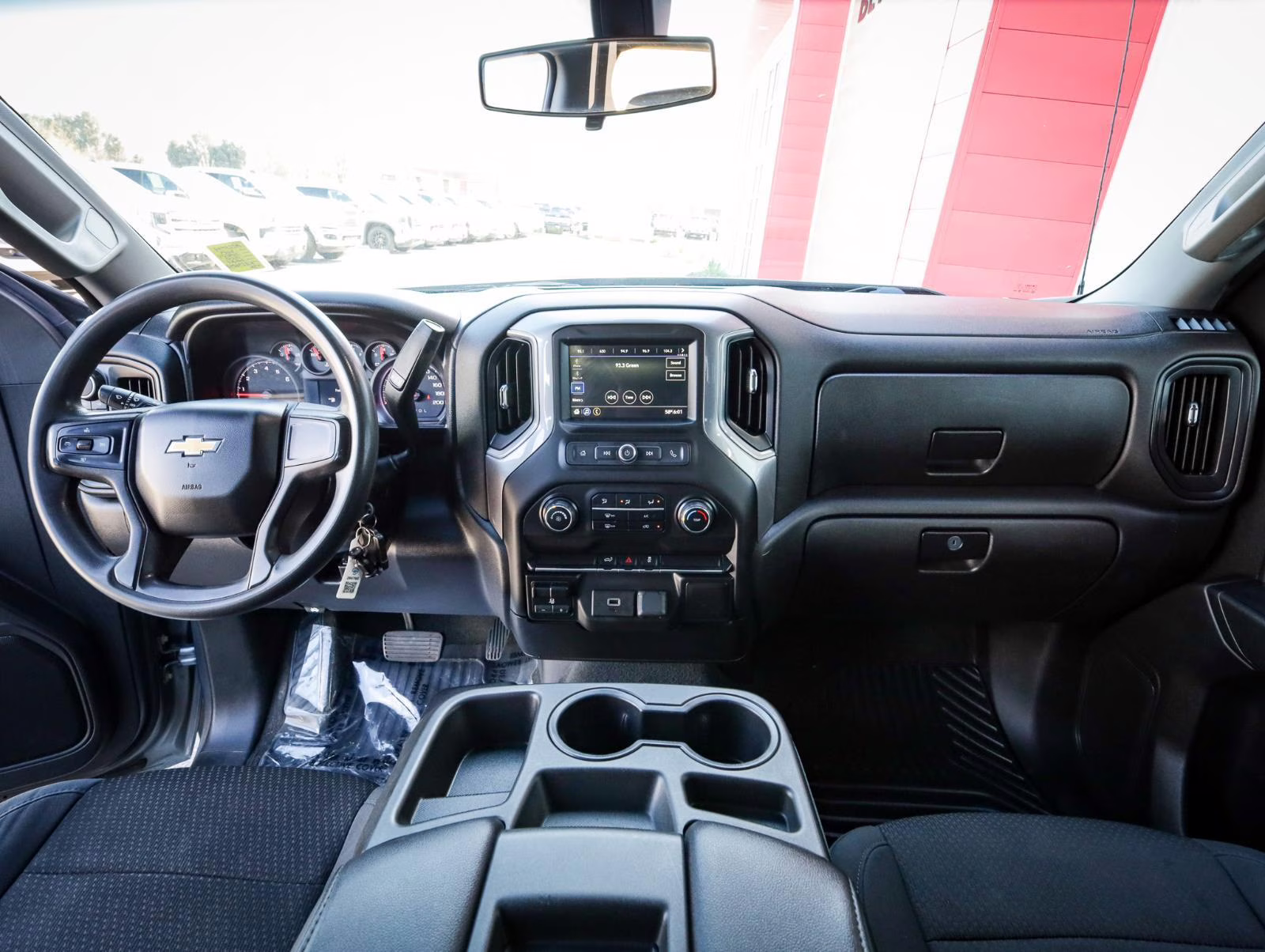 2019 Satin Steel Metallic Chevrolet Silverado 1500 Custom 4X4 Truck