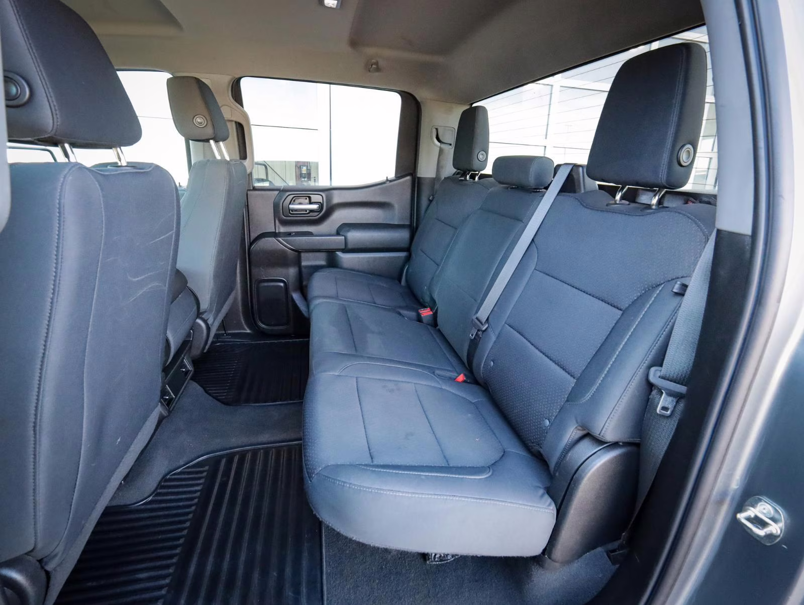 2019 Satin Steel Metallic Chevrolet Silverado 1500 Custom 4X4 Truck