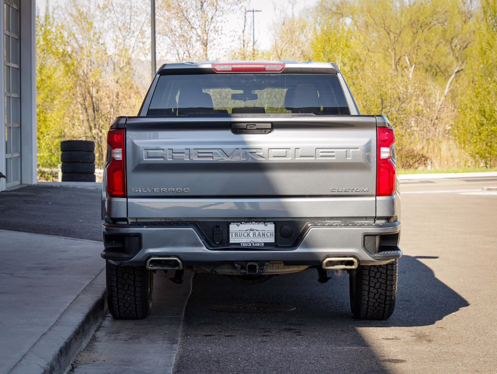 2019 Satin Steel Metallic Chevrolet Silverado 1500 Custom 4X4 Truck