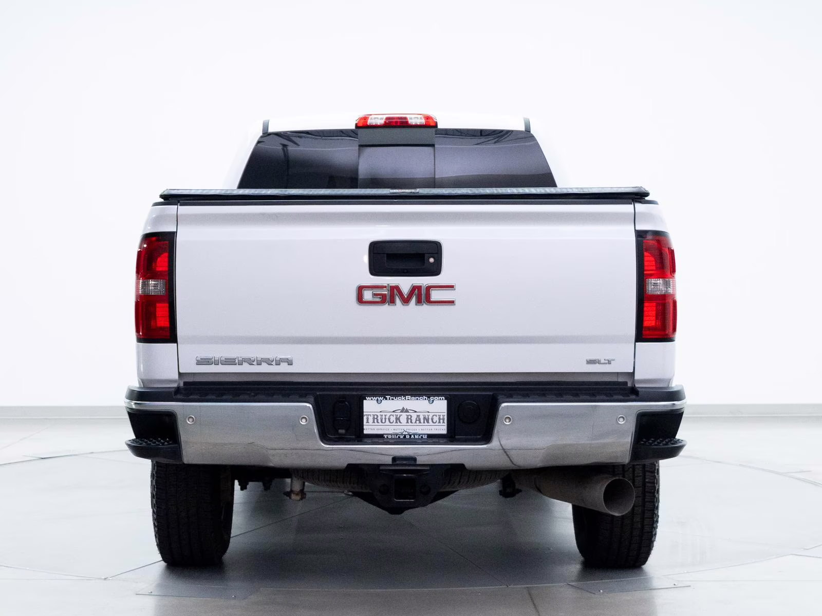 2019 White Frost Tricoat GMC Sierra 3500HD SLT 4X4 Truck