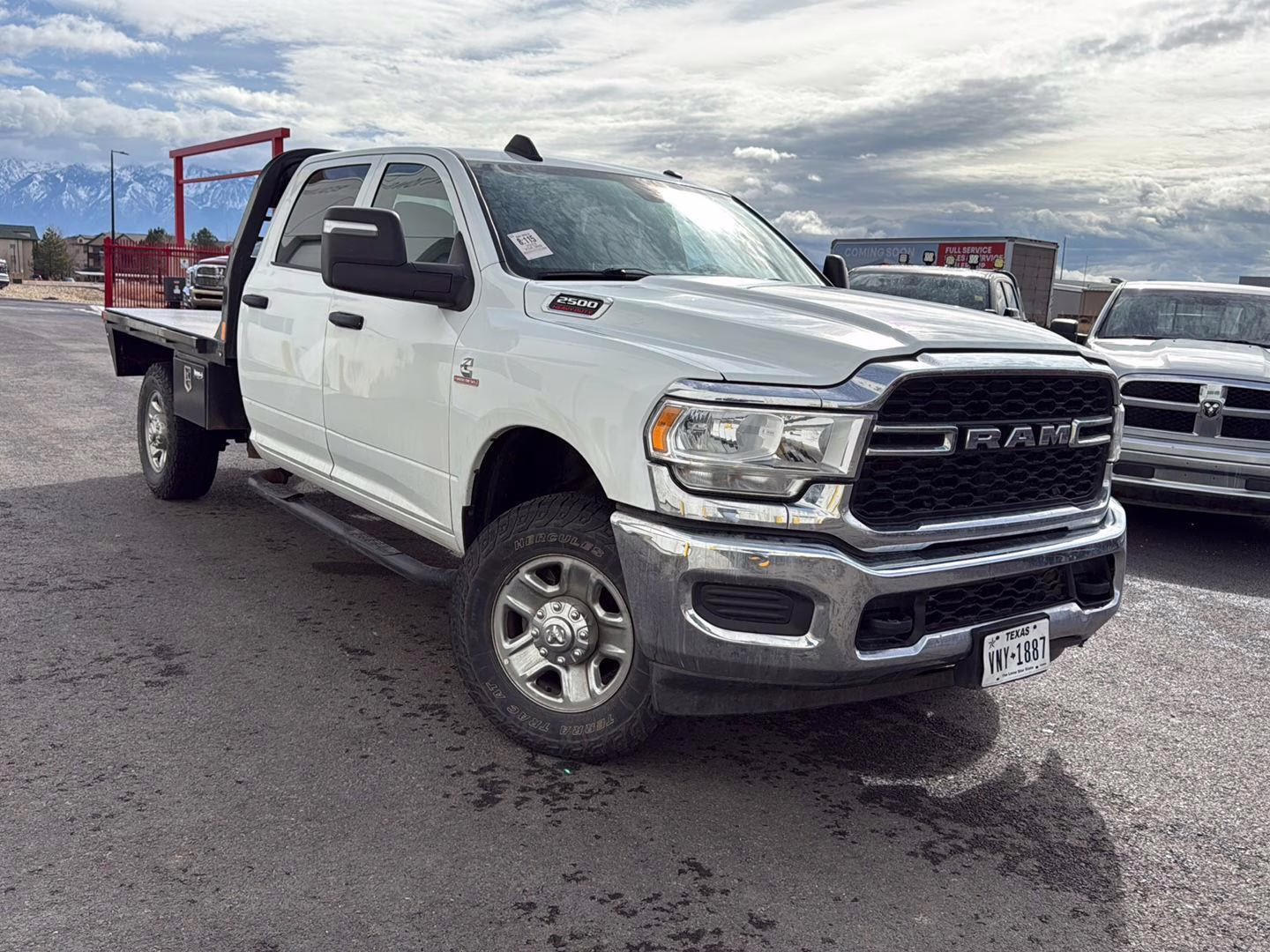 2023 Bright White Clearcoat Ram 2500 Tradesman 4X4 Truck