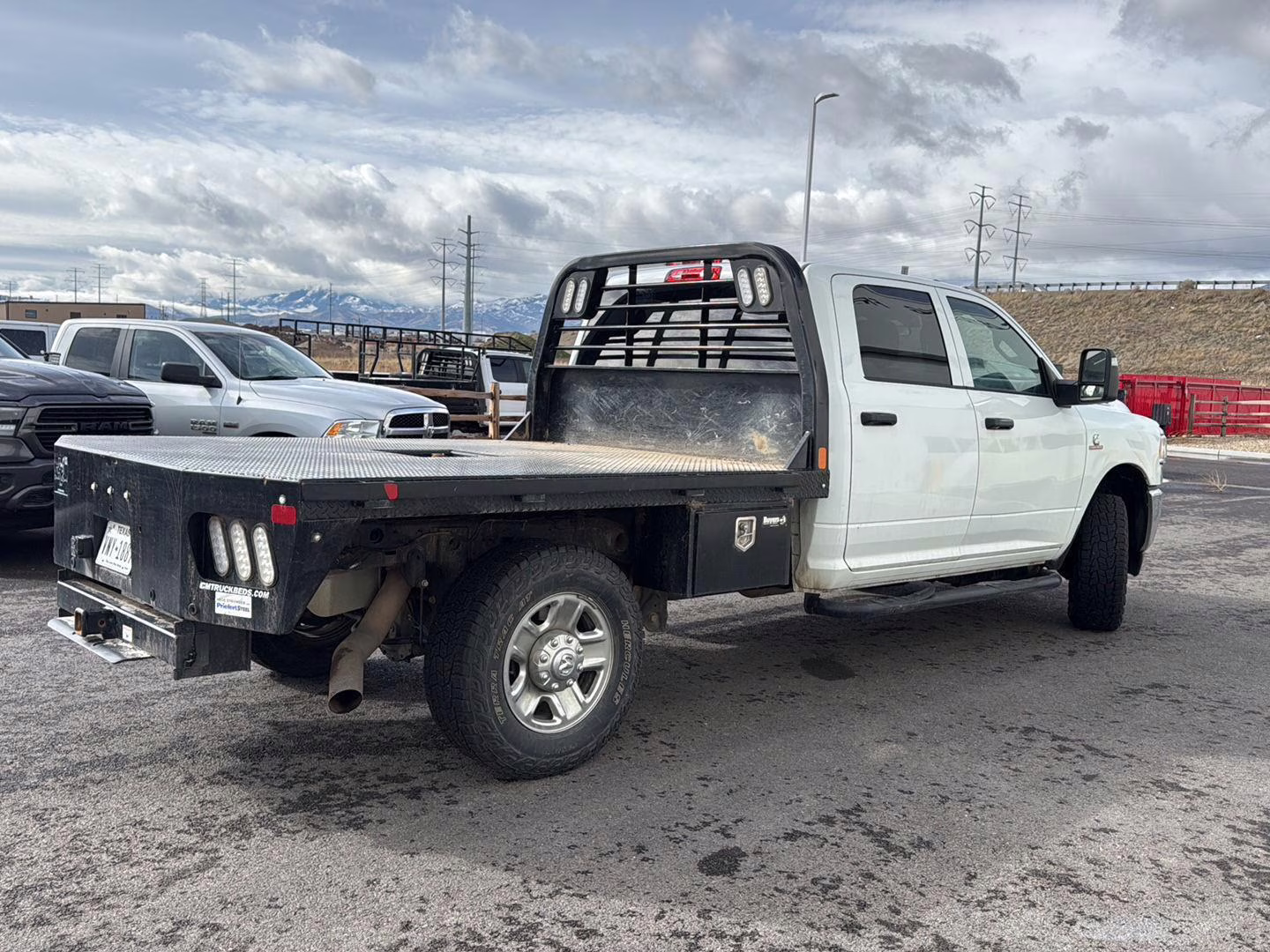 2023 Bright White Clearcoat Ram 2500 Tradesman 4X4 Truck