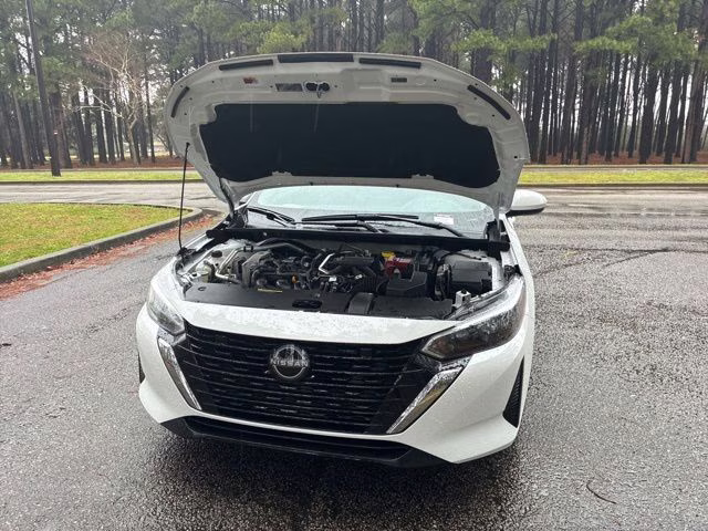 2025 Fresh Powder Nissan Sentra SV FWD Sedan