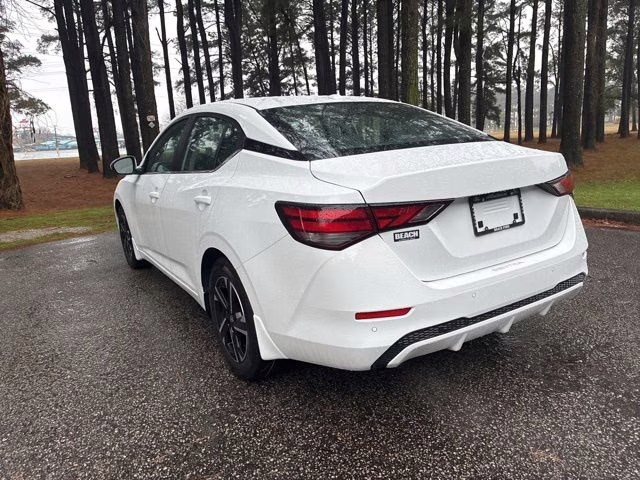 2025 Fresh Powder Nissan Sentra SV FWD Sedan