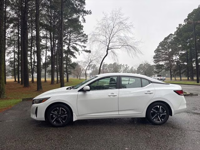 2025 Fresh Powder Nissan Sentra SV FWD Sedan