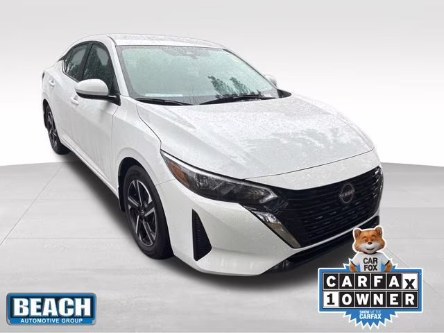 2025 Fresh Powder Nissan Sentra SV FWD Sedan