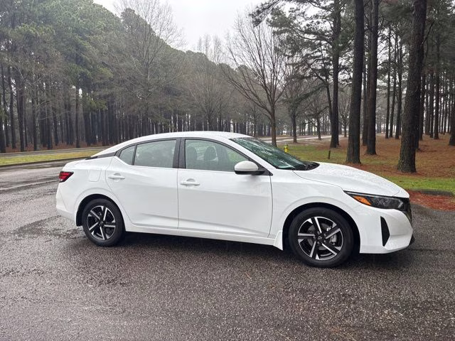 2025 Fresh Powder Nissan Sentra SV FWD Sedan