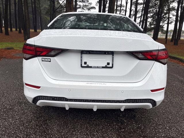 2025 Fresh Powder Nissan Sentra SV FWD Sedan
