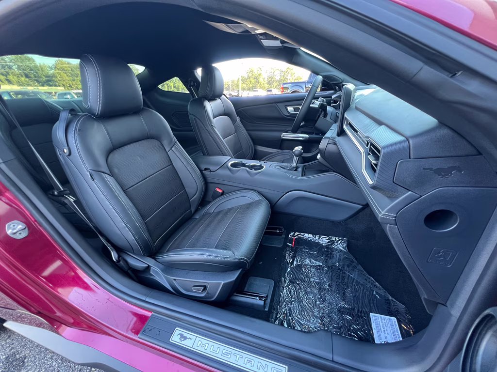 2025 Molten Magenta Metallic Tri-coat Ford Mustang EcoBoost Premium RWD Coupe