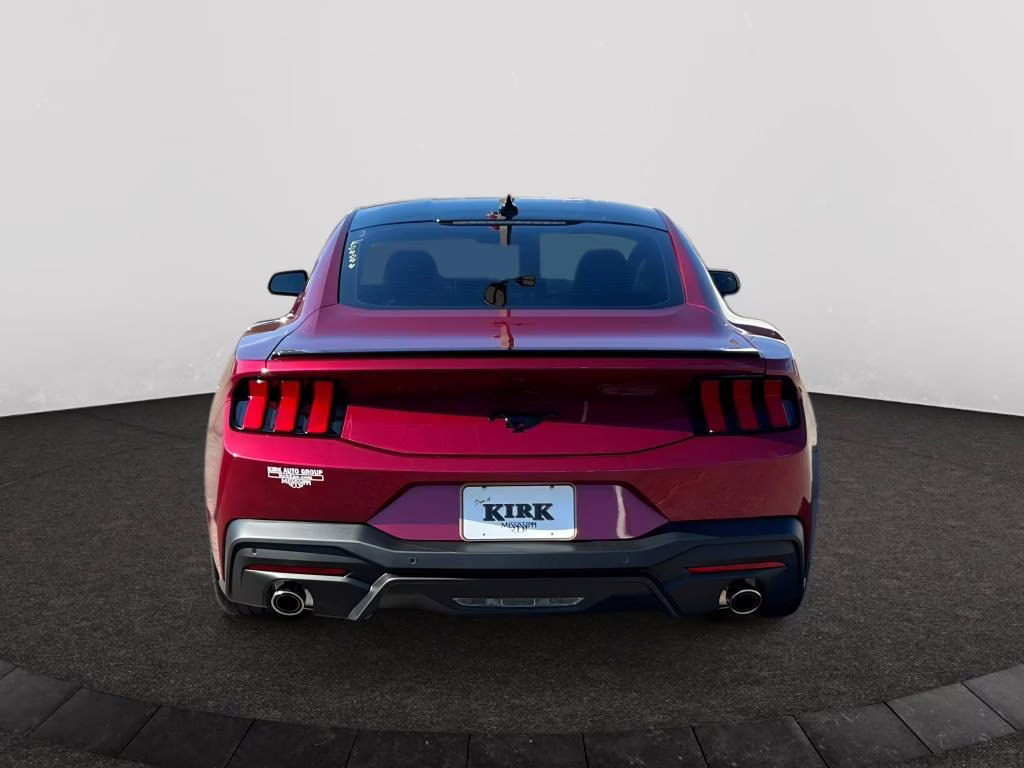 2025 Molten Magenta Metallic Tri-coat Ford Mustang EcoBoost Premium RWD Coupe