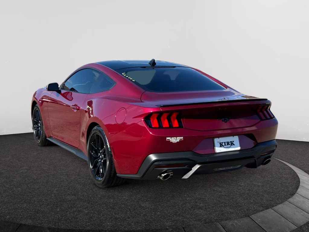 2025 Molten Magenta Metallic Tri-coat Ford Mustang EcoBoost Premium RWD Coupe