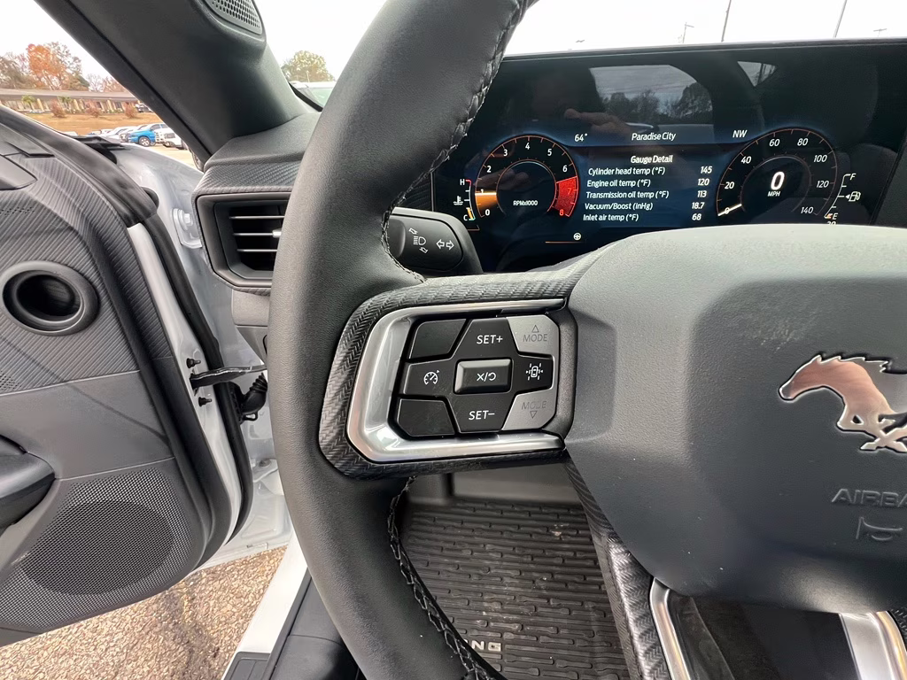 2026 Oxford White Ford Mustang EcoBoost RWD Coupe