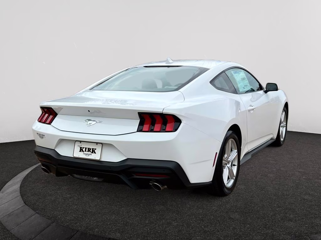 2026 Oxford White Ford Mustang EcoBoost RWD Coupe