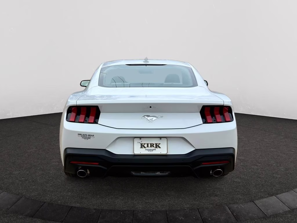 2026 Oxford White Ford Mustang EcoBoost RWD Coupe
